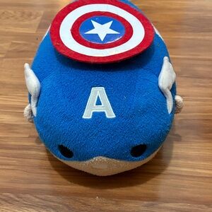 Marvel Blue Plush with Red Accents